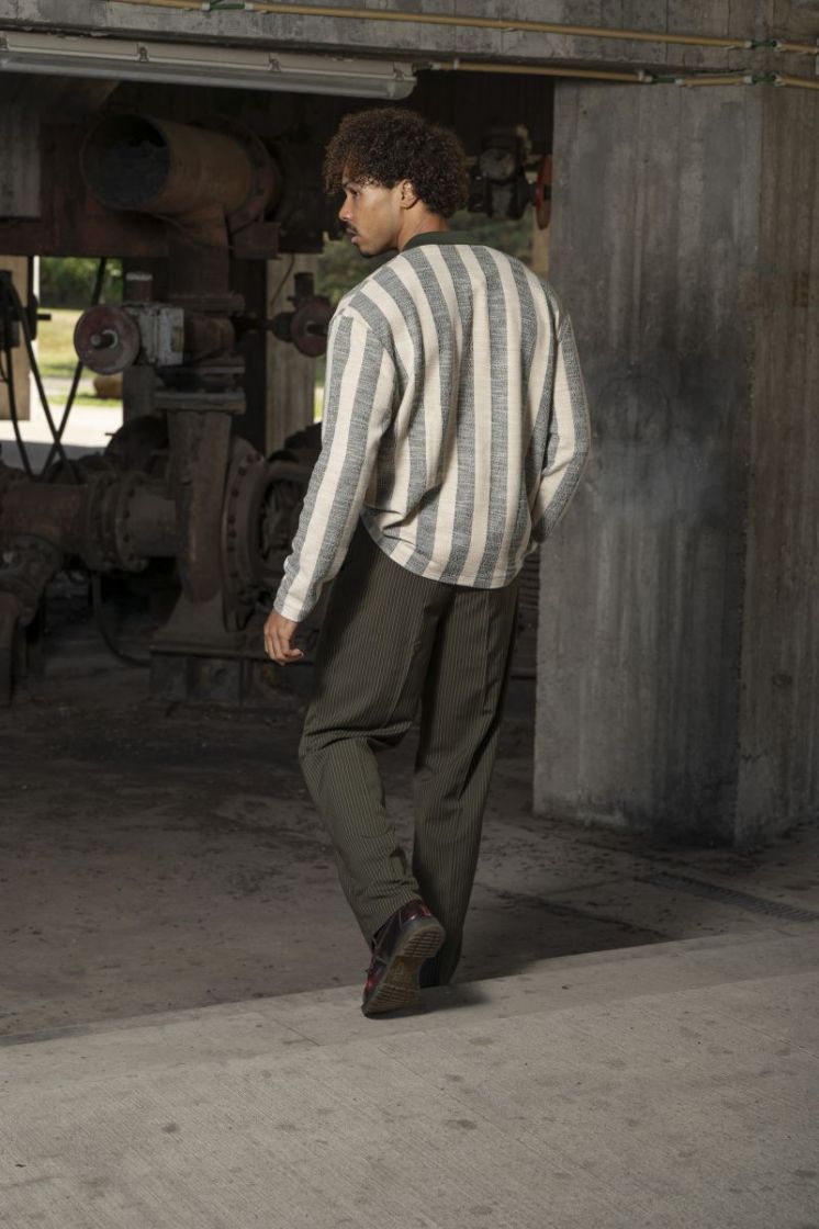  GREEN PINSTR