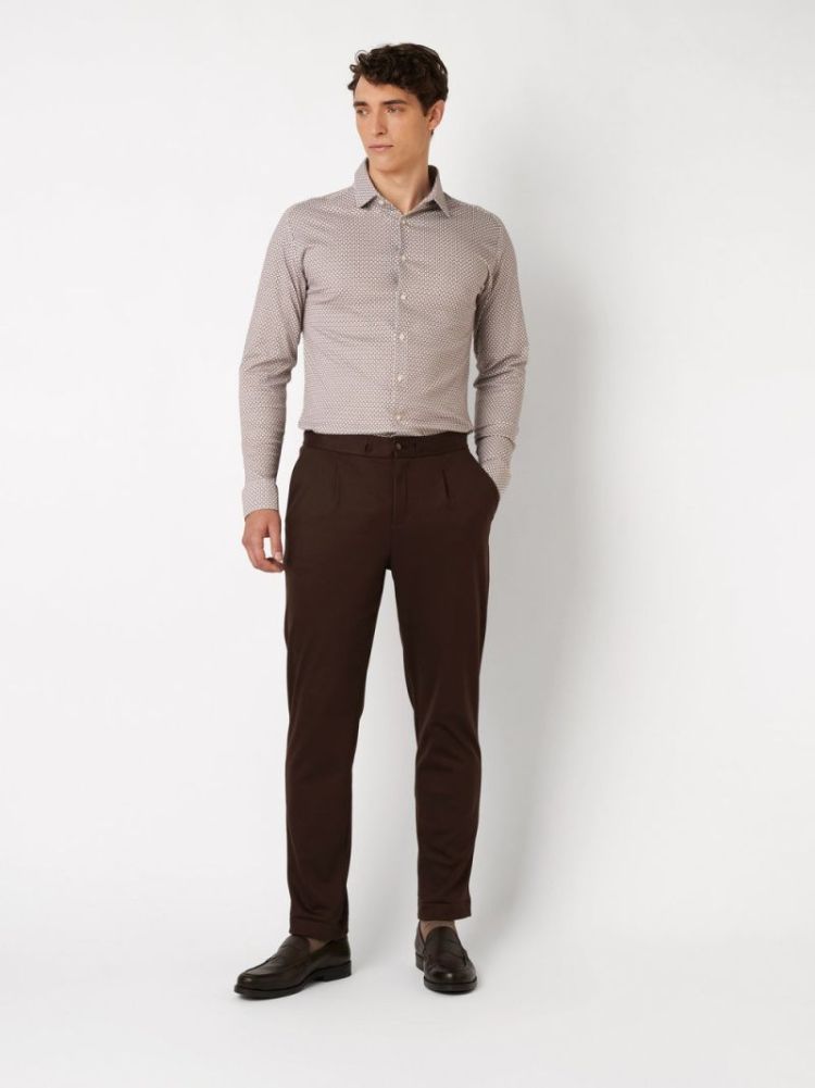 871 BROWN/CREAM
