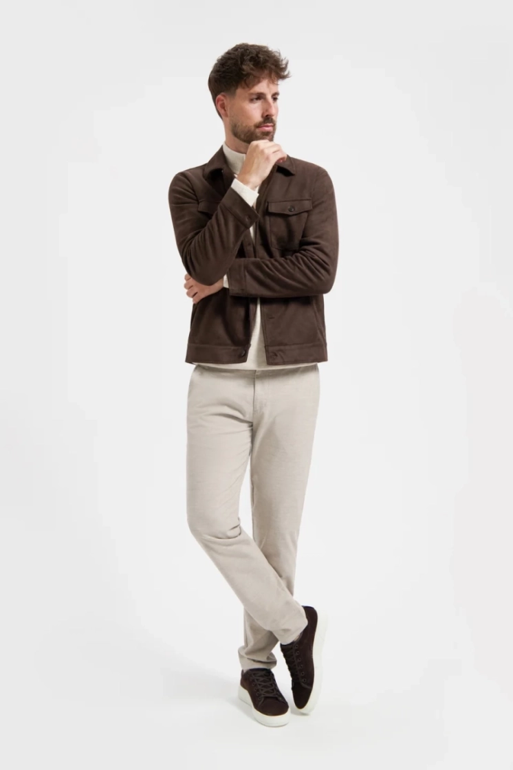 84152007 CHINO WOOL LOOK 274 LIGHT BEIGE