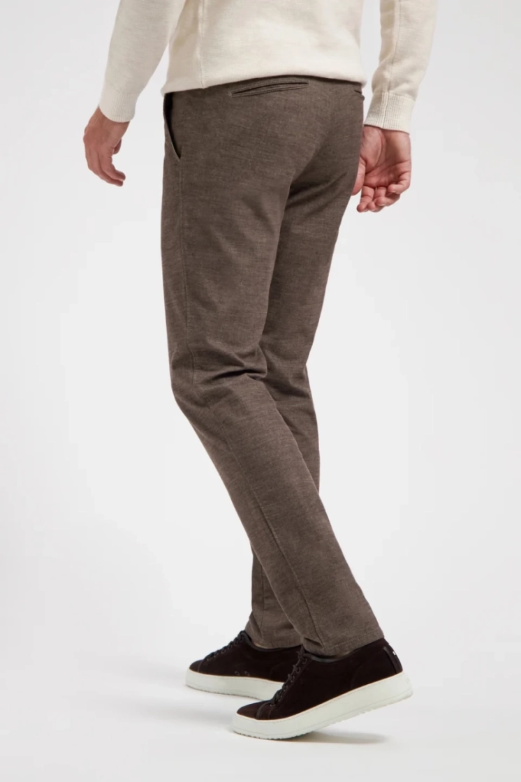 84152104 CHINO WOOL LOOK 241 BROWN