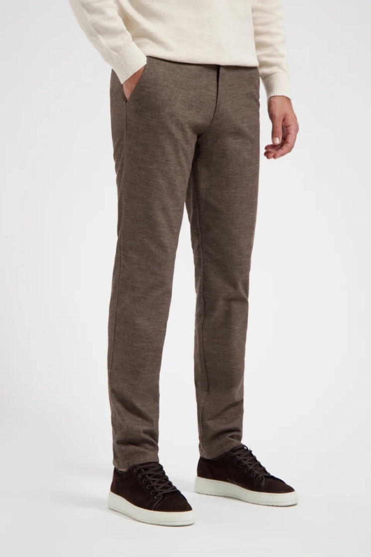 84152104 CHINO WOOL LOOK 241 BROWN